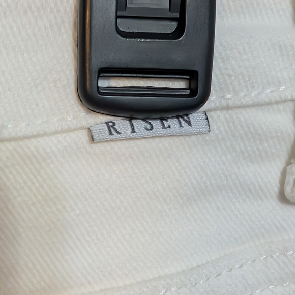 NWTs Risen Jeans Women's White Wide Leg Jeans 29/9 - Picture 8 of 8